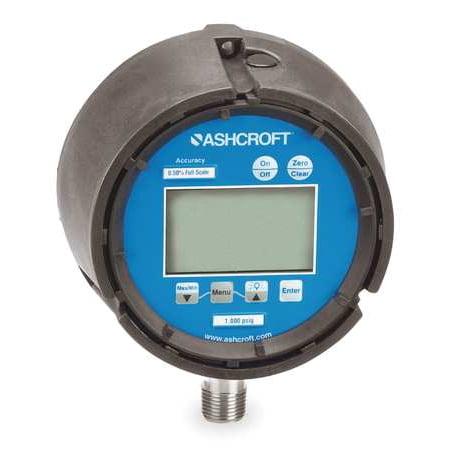Ashcroft Digital Gauge - Ashcroft Digital Pressure Gauge, 452074SD02L300BL