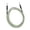 Green and white_3m, variant on Stereo Cable 6.5mm Mono Jacks Instrument Cable Plugs (Male to Male) for Guitar, Bass, Keyboard, and Sound Mixing