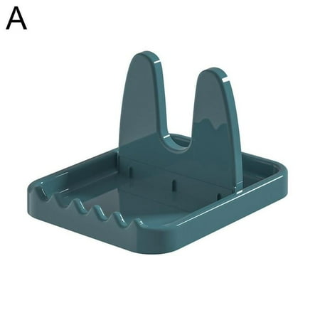 

Cap Shelf Plate Holder Spoon Rest Stove Organizer Pot Shelf Lid Pots Rack I8S4