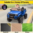 thumbnail image 5 of Historyli 24V Ride On Car, 2 Seater Ride On Car Truck, Electric Car, with Parent Remote Control, Blue, 5 of 8