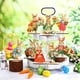 thumbnail image 4 of Decoraciones de Pascua, adornos de Pascua, regalos de Pascua 8 piezas de decoración de conejito de Pascua de madera para mesa decoraciones de escritorio de madera, 4 of 5
