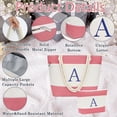 thumbnail image 4 of Bolsa de playa YOOLIFE bolsa de lona con iniciales personalizadas, 4 of 7