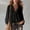 Black, variant on Womens Tops VLOOCKLW Blouse Lantern Long Sleeve Chiffon Shirt Oversized Drawstring Silk Satin Tunic (S-2XL) Wine