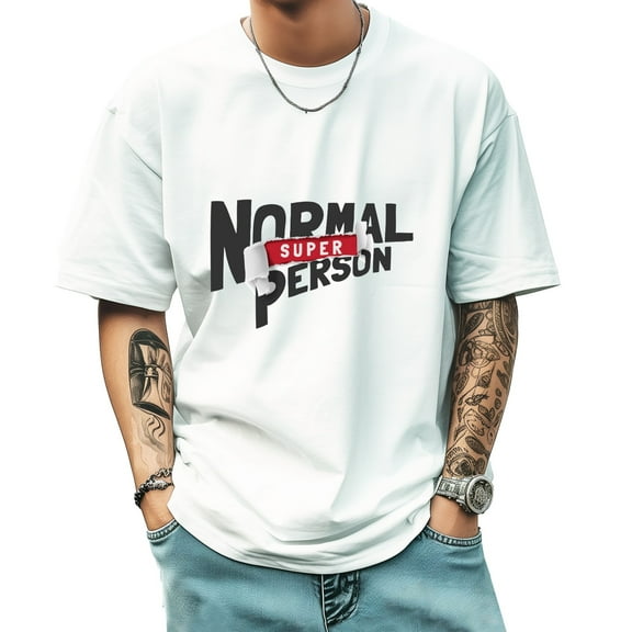 Graphic Tees for Men Summer New Print Casual Tee Fashion Trend Sports Shirt Select