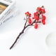 thumbnail image 4 of Monstrate 5 piezas de ramos artísticos de flores artificiales para decoración del hogar para un toque de elegancia que añade un toque Decoración blanco, 4 of 6