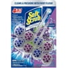 Soft Scrub 4-in-1 Rim Hanger Toilet Bowl Cleaner, Lavender, 2 Count