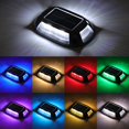 thumbnail image 1 of Luces solares para entrada VOLISUN, paquete de 12, RGB, IP67 impermeables, 1 of 6