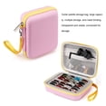 thumbnail image 2 of pitrice Portable Zipper Closure Guitar Pick Storage Bag Waterproof Plectrum Organizer Carrying Case Musical Instrument Pink Full Mesh, 2 of 9