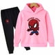 thumbnail image 1 of Marvel Spider-man moda bebé niño traje otoño ropa Casual conjunto Top 2 uds ropa de bebé conjunto para niños trajes infantiles niños ropa 130CM zhangmengya CONDUJO, 1 of 2