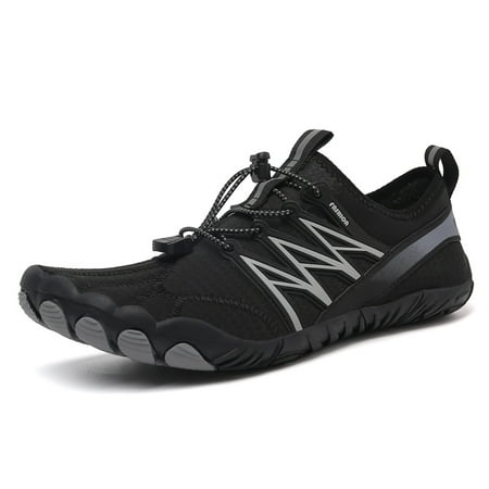 KGOTA Aqua Shoes Breathable Diving Sneakers Running Shoes for Women Men (black38)