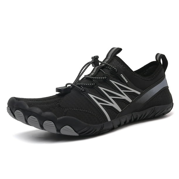 Ygjytge Aqua Shoes Buceo Transpirables Correr para Mujeres Y Hombres (black36)