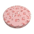 thumbnail image 6 of Uemuo Fox Pattern Round Bar Stool Seat Covers Washable Stool Cushion Slipcover Elastic Bar Chair Covers-13 inch, 6 of 7