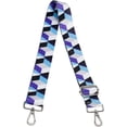 thumbnail image 1 of SURJDE Crossbody Strap for Purses Replacement Adjustable Guitar Multicolor Style Handbag Straps, Rhombus B, Medium, 1 of 4
