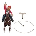 thumbnail image 2 of Figura De Juguete De Cuerda, Tipo Vaquero Decorativo Estético De Vaquero Vintage Para Galerías Temáticas, 2 of 7