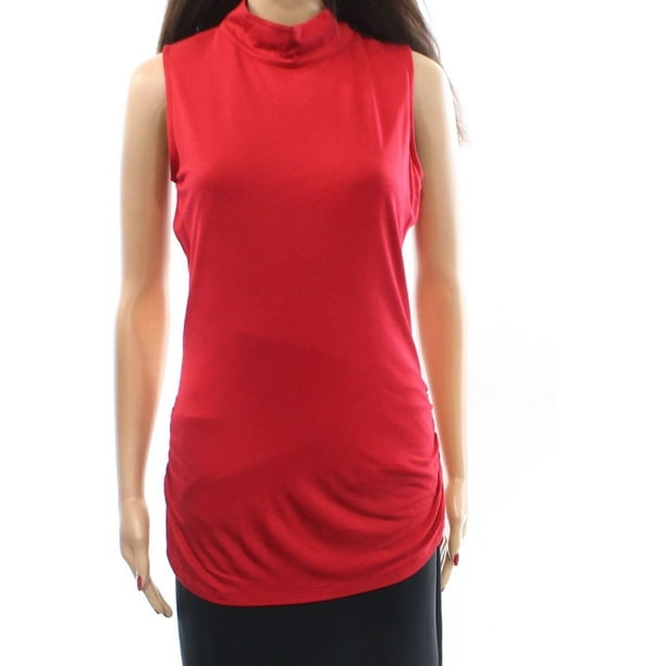 Download INC - INC NEW Real Red Womens Size XL Ruched Stretch Knit ...