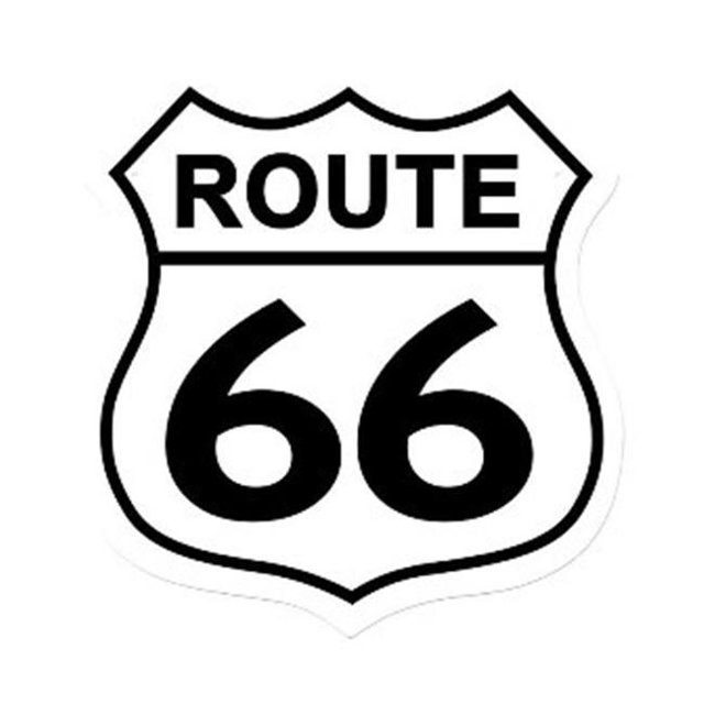 Past Time Signs RD001 Route 66 Rue Signes Bouclier Signe Métallique