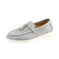 thumbnail image 3 of Domzle Faux Suede Slip-on Casual Loafers for Women | Memory Foam Insole Lightweight Womens Loafers - Non-Slip Comfortable Casual Footwear - Comfortable Loafers Women Dark Gray, 3 of 6