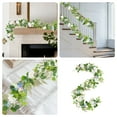 thumbnail image 2 of Yhmxh Spring 6ft Artificial Vines, Hanging Faux Leaves Garland Plants with Colorful Butterflies and Artificial Flowers for Outdoor Indoor Home Wall Decor, Birthday Party Arch Table Spring Decor, 2 of 6