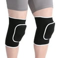 thumbnail image 2 of Rodilleras deportivas Ecomeon 2pcs antideslizantes para voleibol fútbol baloncesto negro, 2 of 6