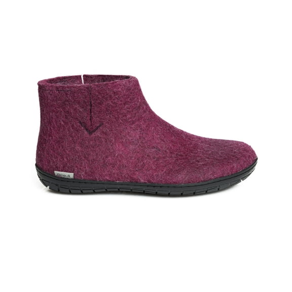 Glerups Unisex GR-07-02 - Felt Boots With Rubber Sole 36 M