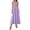 Purple, variant on CIENVNSTG Women's Spaghetti Strap Maxi Dress Summer Sleeveless Dress Casual Boho Tube Top Backless Flowy Long Dresses Purple L