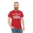 thumbnail image 5 of She's With Me For My Cooking Shirt, Funny Chef Gift Tee Idea - ID: 266, 5 of 7