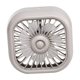 thumbnail image 4 of Ventilador de coche pequeño con alimentación USB, 3 velocidades, ajustable, para refrigeración de vehículos. Caqui, 4 of 9