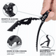 thumbnail image 4 of 20 Pcs Cocodrilo Antideslizantes Pinzas Para Cabello Fijas Negro, 4 of 5