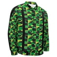 thumbnail image 5 of Margarita Green Baseball Jersey Fashion Ribbed Sleeve Man Women's Jacket Motion Tops XXS-6XL, 5 of 7