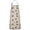 Beige Highland Cow-1, variant on White Buffalo Pattern Apron-Garden Aprons for Women with Pockets-Cotton Linen Waterproof Kitchen Cooking Gardening Aprons Adjustable for Kitchen,Cooking,BBQ and Salon 33x27 Inch