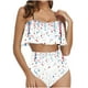thumbnail image 1 of Traje de baño para mujer, conjunto de traje de baño con volantes para mujer, trajes de baño para mujer, conjuntos de bikini para mujer, trajes de baño de bikini para mujer, 1 of 5
