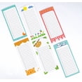 thumbnail image 3 of Inkdotpot Pack of 6 Funny Magnetic Dry Erase List For Fridge, Wipe Clean w/ NoStain, Quick Notes Shopping & Grocery List Whiteboard for Fridge, 8.75" x 3.8"(Cute Animals), 3 of 5