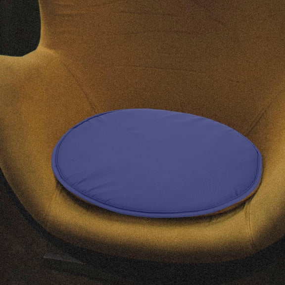 Phenofice 2Pcs Dark Blue Patio Chair Cushions Thick Sponge Pads for Outdoor Lounge Chairs