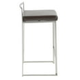 thumbnail image 6 of LumiSource Fuji Stacker 26" Fixed-Height Counter Stool - Set of 3, 6 of 7