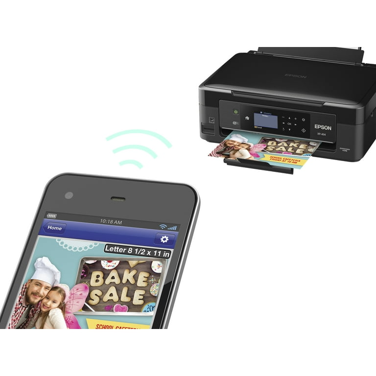 Expression Home XP-434 Small-in-One All in One Printer - Walmart.com