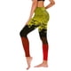 thumbnail image 1 of Gibobby Leggings con bolsillos dama Leggings estampados moda para mujer Leggings deportivos para levantamiento caparara（Amarillo， M), 1 of 4
