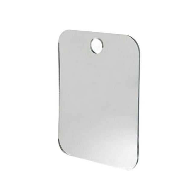 Shatterproof Shower Fogless for Shaving Makeup Travel Camping Mirrors Men Wall Hanging Fog Handheld