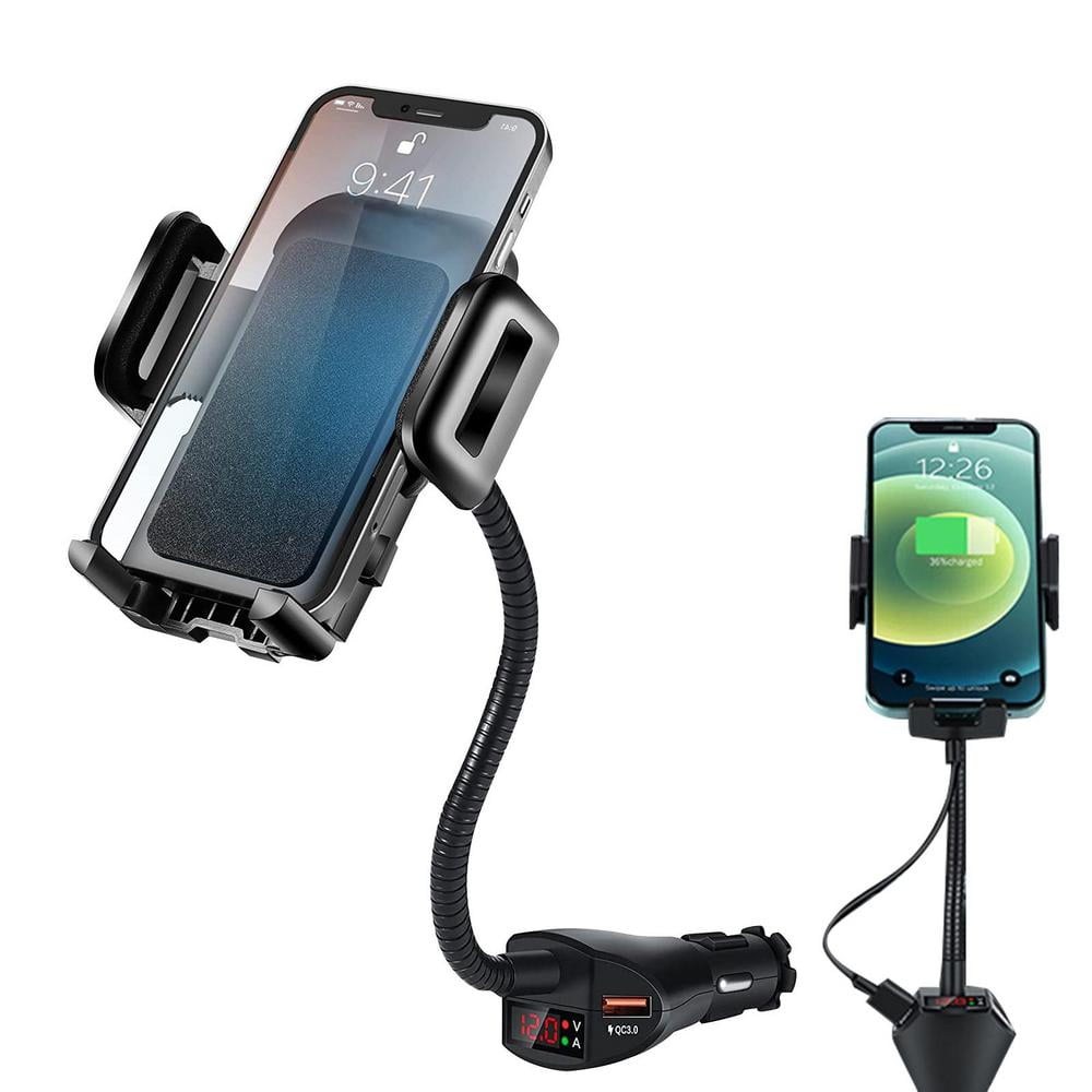 Tohuu Cigarettes Lighter Phone Holder 3in1 Supportor With Voltage