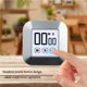 thumbnail image 4 of Wosthever Reloj con temporizador Digital LED con pantalla táctil grande, cronómetro creativo, reloj despertador para cocinar, ducha, estudio Almacenamiento y organización del hogar Wosthever HA022562-00, 4 of 6