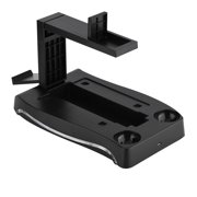 4-in-1 Charging Dock Station and Multi-Functional Stand Holder Bracket Compatible with PS4 VR Move Controllers, Vertical Charging Stand Tower Accessory for VR Headset Glasses (10.8 x 6.2 in)