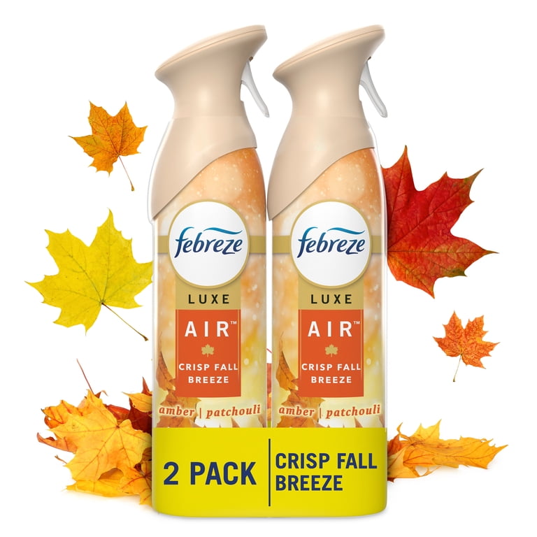Odor-Fighting Air Freshener Spray Crisp Fall Breeze 2-Pack photo 1