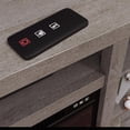 thumbnail image 5 of 47.5 Inch Farmhouse TV Stand with Electric Fireplace Mystic Oak Manufactured Wood Metal, 5 of 7