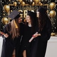 thumbnail image 4 of Decorative Flags, Congratulations Class of 2025 Sign Banner Door Cover Graduation Decorations Large Front Door Porch Sign Indoor Outdoor Photo Booth Props, Flags_ Banners & Accessories, 4 of 9
