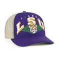 thumbnail image 2 of Men's '47  Purple LSU Tigers Pomona Mesh Hitch Adjustable Trucker Hat, 2 of 4