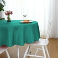 thumbnail image 6 of Round Tablecloth 60 Inch Army Green Waterproof Durable Table Cover for Outdoor Indoor Party Banquet Restaurant, Elastic Fabric Stain Resistant Washable Wrinkle Free Camouflage Style, 6 of 6