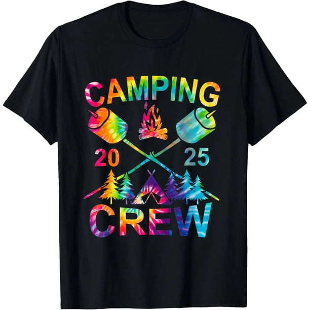 Camiseta Divertida de Campamento para Mujer - Viaje en RV 2025