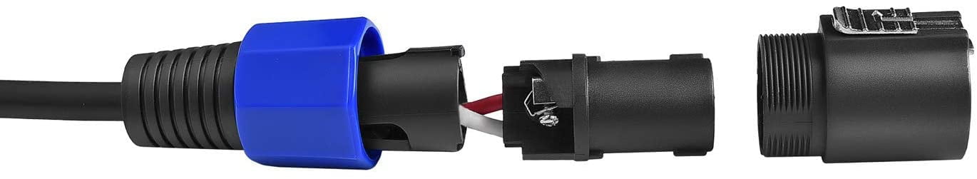 Mr. Dj CQSM50 50-Feet 1/4-Inch Male to Speakon Male Connector Professional Speaker Cable