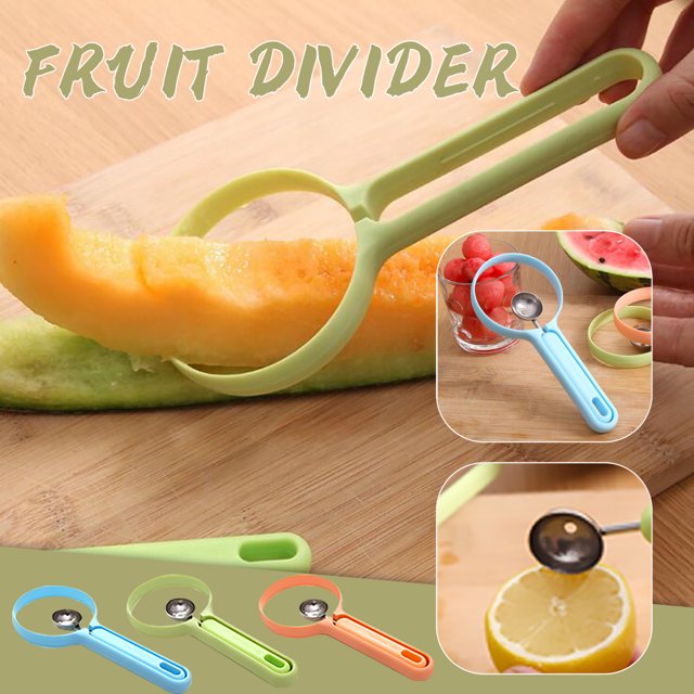 Ganfancp Herramienta para Cortar Frutas Divisor de Frutas Cuchara para Cavar Frutas Separador de Pulpa Ofertas Del Día 1* Divisor de Frutas