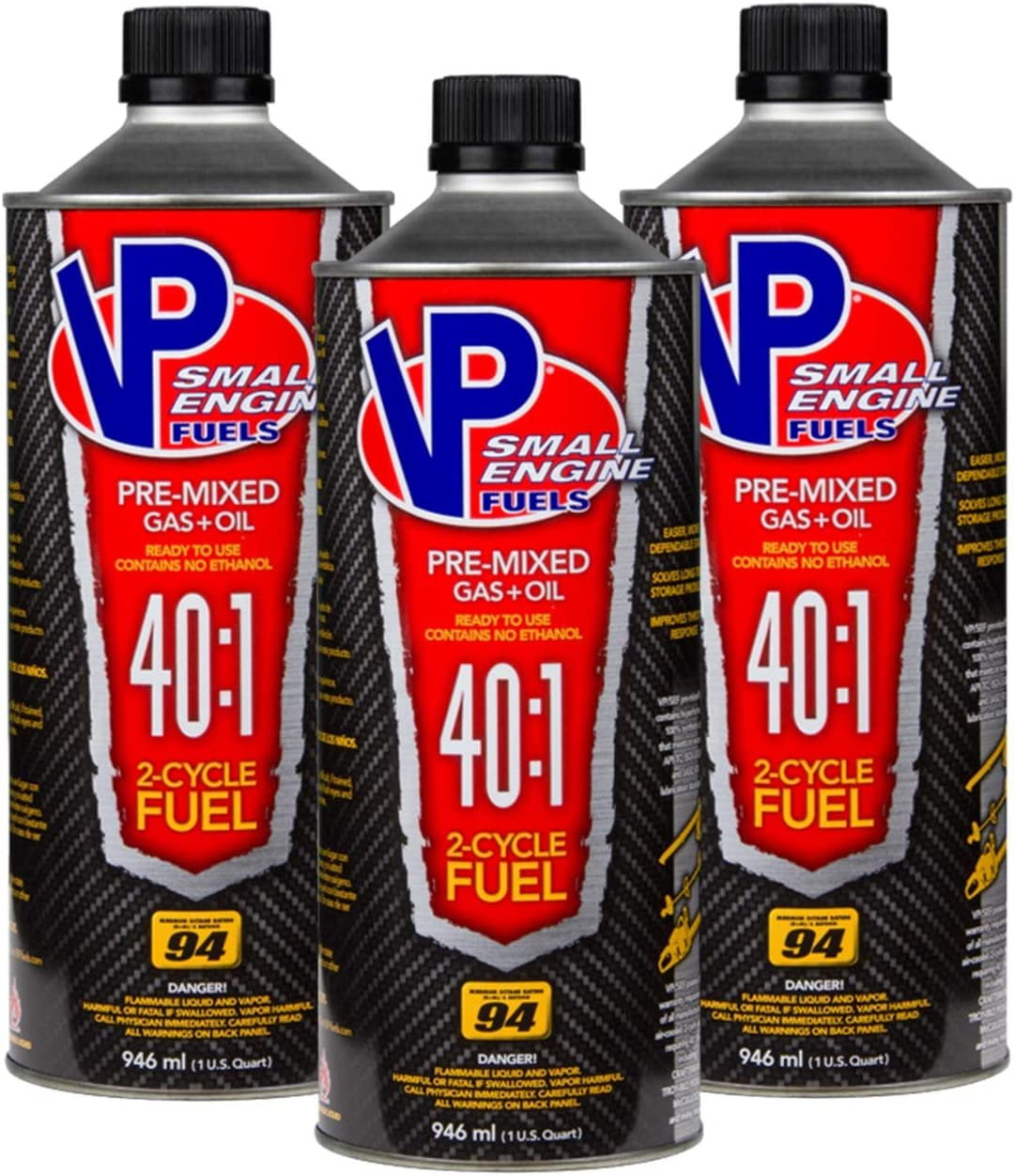 VP Racing Fuels 401 SEF 2 Cycle PreMixed Gas + Oil Fuel, Ready to Use