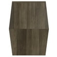 thumbnail image 6 of Terry SOLID MANGO WOOD 16"WD Irregular Side Table in Ash Gray & Fully Assembled, 6 of 12